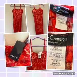 Red Lace Dress